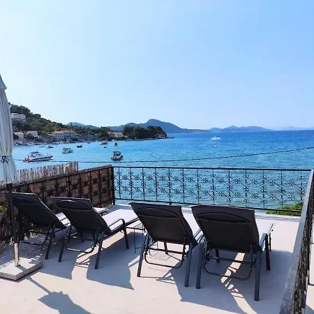 Seaside Island Retreat In Dubrovnik Area 度假居 Kolocep Island